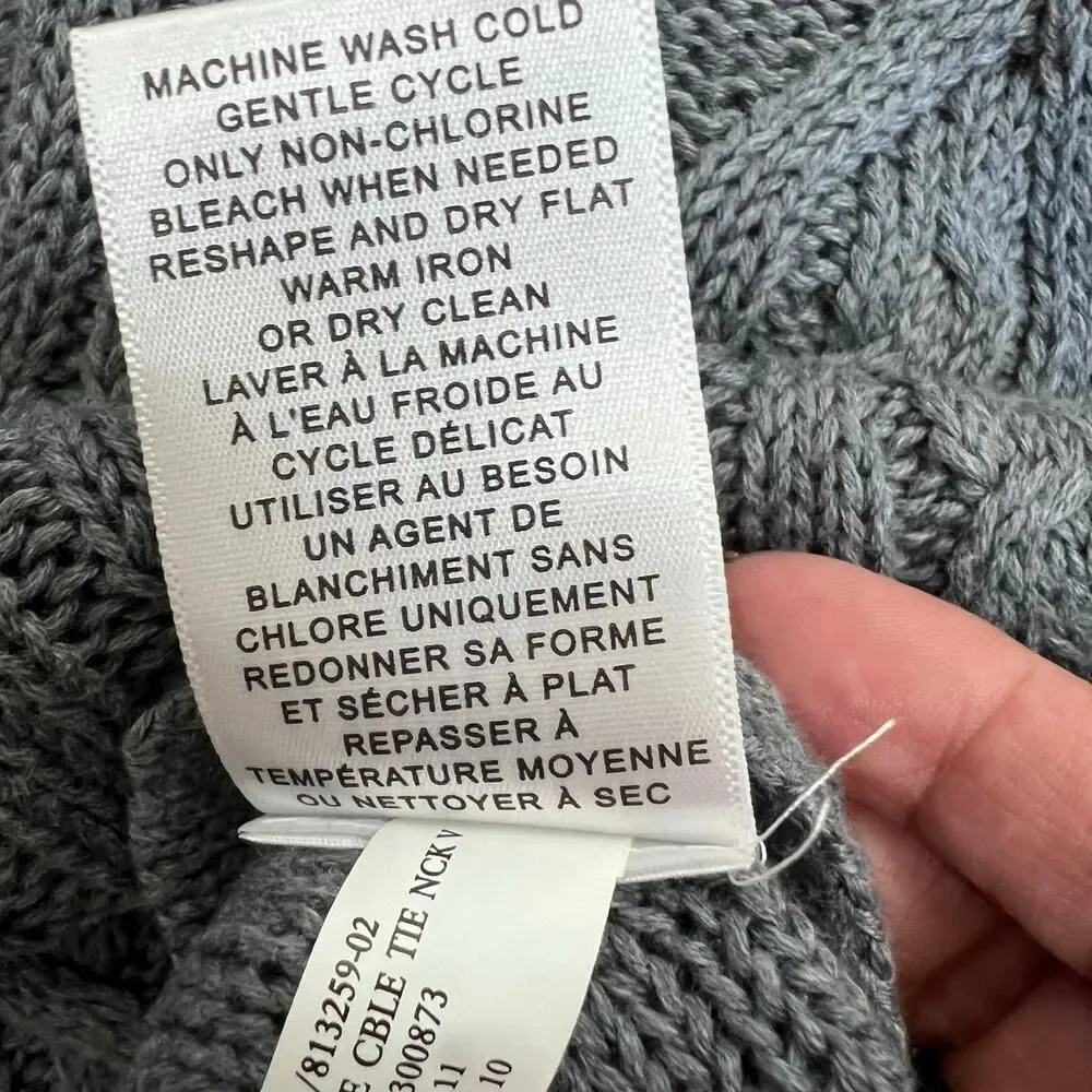 Banana-republic Women's Blue and Grey Jumper